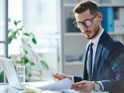 Phillips & co | our services 3 An accountant completing a tax return