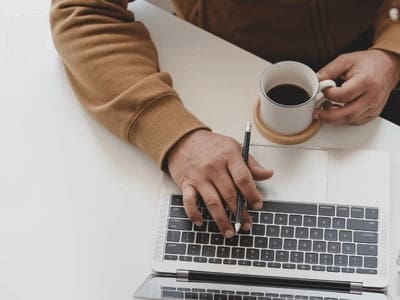 Phillips & co | our services 8 A business owner looking at his online hmrc account