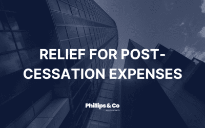Relief for post-cessation expenses