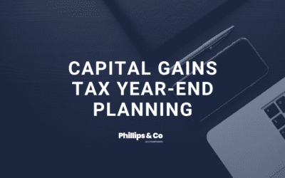 Capital gains tax year-end planning