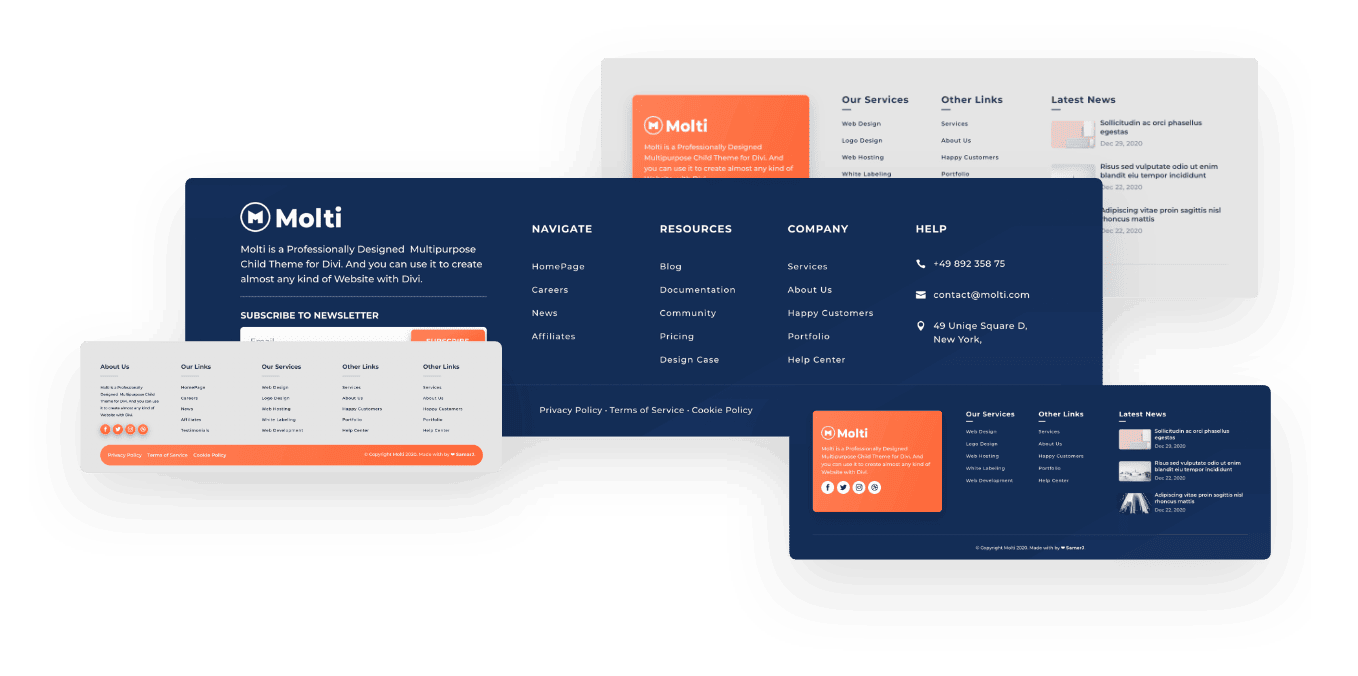 Footer designs Footer designs