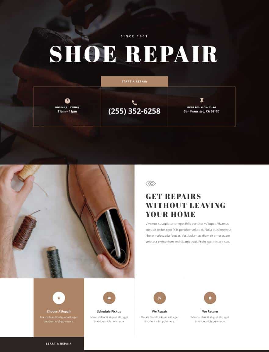 Shoe repairer 1 Shoe repairer 1